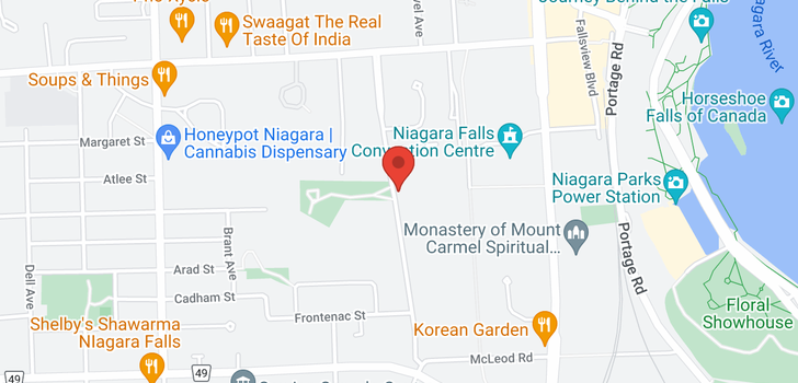 map of #103 -6928 AILANTHUS AVE